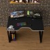 Геймерский стол Rasin Loft-13 черный + белый Тиса