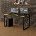Геймерский стол Rasin Loft-13 черный + желтый Тиса Геймерский стол Rasin Loft-13 черный + желтый Тиса