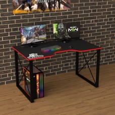Геймерский стол Rasin Loft-13 черный + красный Тиса