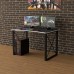 Геймерский стол Rasin Loft-14 черный + белый Тиса Геймерский стол Rasin Loft-14 черный + белый Тиса