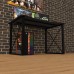 Геймерский стол Rasin Loft-14 черный Тиса Геймерский стол Rasin Loft-14 черный Тиса