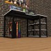 Геймерский стол Rasin Loft-15 черный + белый Тиса Геймерский стол Rasin Loft-15 черный + белый Тиса