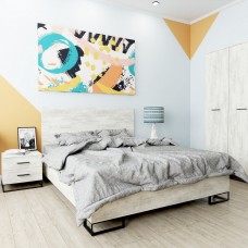 Кровать Art in Head Ascet 120х200 Урбан лайт