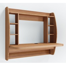 Навесной компьютерный стол AirTable-I Comfy-Home орех