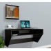 Навесной компьютерный стол AirTable-II Mini Comfy-Home венге