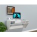 Навесной компьютерный стол AirTable-II Mini Comfy-Home белый Навесной компьютерный стол AirTable-II Mini Comfy-Home белый