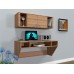 Навесной компьютерный стол AirTable-II Kit Comfy-Home орех Навесной компьютерный стол AirTable-II Kit Comfy-Home орех