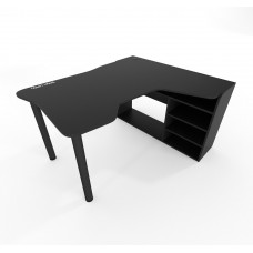 Угловой геймерский стол Comfy-Home Kano черный