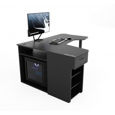 Угловой геймерский стол Comfy-Home Kano-2 черный