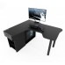Угловой геймерский стол Comfy-Home Kano-2 черный
