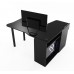 Угловой геймерский стол Comfy-Home Kano-2 черный