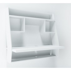 Навесной компьютерный стол AirTable-III Comfy-Home белый