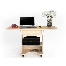 Стол-трансформер для ноутбука Kombi A3 Comfy-Home дуб сонома
