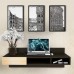 Навесной компьютерный стол AirTable X1 Mini Comfy-Home венге+дуб молочный