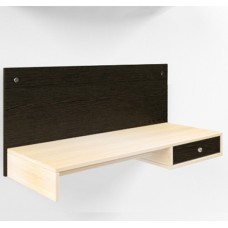 Навесной компьютерный стол AirTable X1 Mini Comfy-Home венге+дуб молочный