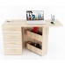 Стол-трансформер для ноутбука Caliban Comfy-Home дуб сонома