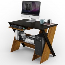 Компьютерный стол Zhuk Comfy-Home венге+орех лесной