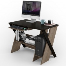 Компьютерный стол Zhuk Comfy-Home венге+трюфель