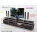 Тумба для ТВ Comfy Home Cinema черный+белый