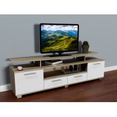 Тумба для ТВ Comfy Home Display-2 дуб сонома + белый