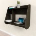 Навесной компьютерный стол AirTable Drop Comfy-Home венге