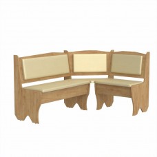 Кухонный уголок Дания Компанит дуб крафт золотой + слоновая кость