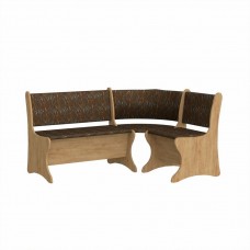 Кухонный уголок Компанит Италия дуб крафт золотой + Бостон brown