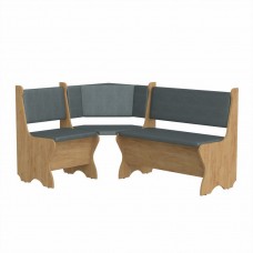 Кухонный уголок Компанит Кипр дуб крафт золотой + серый Кухонный уголок Компанит Кипр дуб крафт золотой + серый