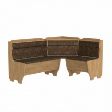 Кухонный уголок Компанит Корсика дуб крафт золотой + Бостон brown Кухонный уголок Компанит Корсика дуб крафт золотой + Бостон brown