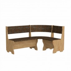 Кухонный уголок Компанит Мальта дуб крафт золотой + Бостон brown Кухонный уголок Компанит Мальта дуб крафт золотой + Бостон brown