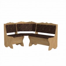 Кухонный уголок Компанит Сирия дуб крафт золотой + Бостон chocolate