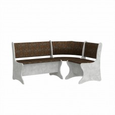 Кухонный уголок Компанит Италия ателье светлый + Бостон brown