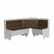 Кухонный уголок Компанит Корсика ателье светлый + Бостон brown Кухонный уголок Компанит Корсика ателье светлый + Бостон brown