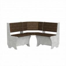 Кухонный уголок Компанит Эквадор ателье светлый + Бостон brown