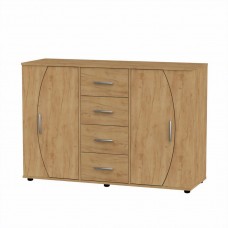 Комод Компанит 4-2-2 дуб крафт золотой Комод Компанит 4-2-2 дуб крафт золотой