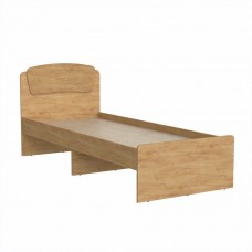 Кровать Классика 80x200 Компанит дуб крафт золотой Кровать Классика 80x200 Компанит дуб крафт золотой