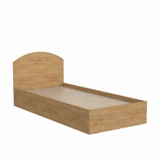 Кровать Компанит 90x200 ДСП дуб крафт золотой Кровать Компанит 90x200 ДСП дуб крафт золотой