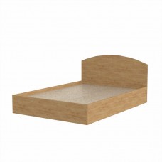 Кровать Компанит 140x200 ДСП дуб крафт золотой Кровать Компанит 140x200 ДСП дуб крафт золотой
