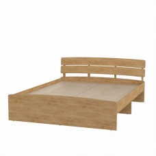 Кровать Модерн 140x200 Компанит дуб крафт золотой