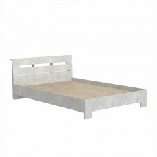 Кровать Компанит 140x200 Стиль ателье светлый Кровать Компанит 140x200 Стиль ателье светлый