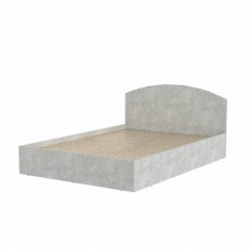 Кровать Компанит 140x200 ДСП ателье светлый Кровать Компанит 140x200 ДСП ателье светлый