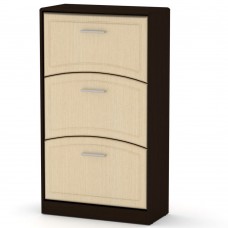 Тумба под обувь Компанит ТО-3Б МДФ венге-комби