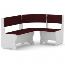 Кухонный уголок Компанит Мальта нимфея альба + бордо Кухонный уголок Компанит Мальта нимфея альба + бордо