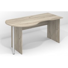 Стол письменный Континент Студио дуб крафт серый