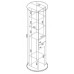 Прихожая 360 №2 Континент дуб шамони темный + дуб шамони светлый