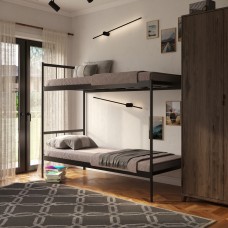 Двухъярусная кровать Метакам Basis Duo-1 80 х 190 черный