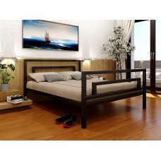 Кровать Метакам Брио-2 120 х 190 черный