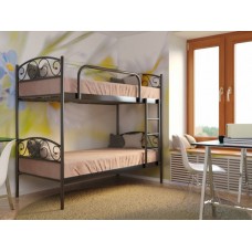 Двухъярусная кровать Метакам Верона Duo 80 х 190 черный