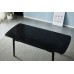 Стол Berlin Ceramic 140(180)x80 черный мат Intarsio