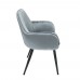 Кресло Verona светло-серое Intarsio